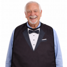 Slabber volwassenen 46x80 cm – Tuxedo pak - Waterdichte beschermslab – Senioren slab – Grote bavet – Fleece onderlaag – TPU tussenlaag