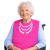 Slabber volwassenen 46x80 cm – Ketting roze - Waterdichte beschermslab – Senioren slab – Grote bavet – Fleece onderlaag – TPU tussenlaag 